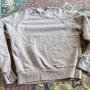 H&M Men's Light Purple Lavender Crewneck Sweatshirt